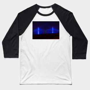 Indian River Bridge After Dark Baseball T-Shirt